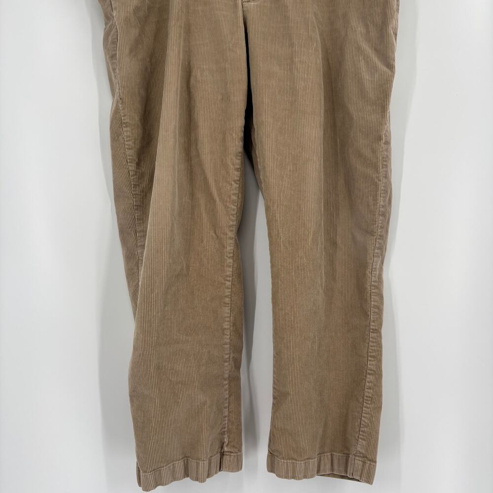 L.L Bean Men's 44x31 Comfort Waist Beige Corduroy Pants - Picture 5 of 7
